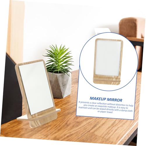 Espejo de Maquillaje de Mesa NOLITOY de Madera miniatura 6