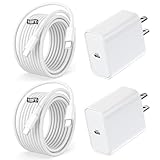 10FT Fast iPad Charger,2Pack 40W USB C Charger Block&10FT USB C Fast Charging Cable Cord for iPad Pro 13/12.9/11 inch(2018-2025),iPad 10th/A16, iPad Air M3/M2/5th/4th,Mini 6th/A17 Pro,iPhone 17/16/15