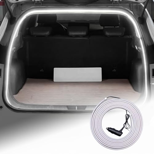 Luz LED maletero RAV4 iluminación blanca para camping y viajes nocturnos