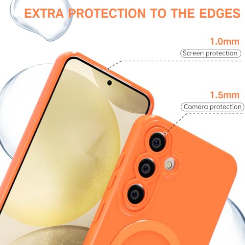 Coque Samsung S24 silicone Magsafe transparente et rigide Svanove