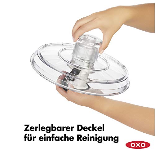 Salatschleuder OXO Good Grips 4.0, transparent, 6 Liter