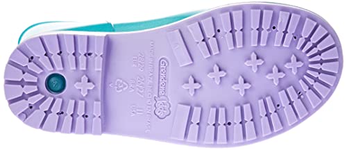 Bota Disney Rain Magic, Grendene Kids, Criança Unissex, Lilás/Azul, 29