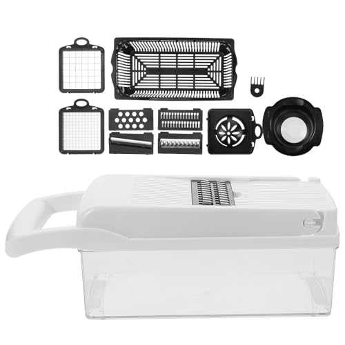 Cortadora Multiusos de Vegetales Artibetter 15 Piezas Blanca miniatura 1