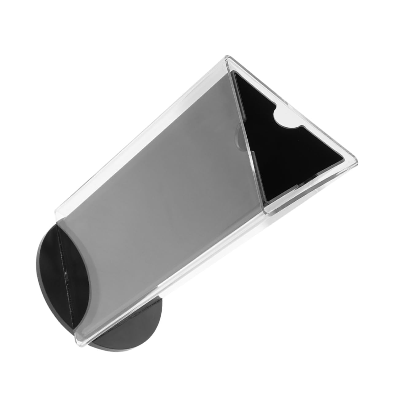 TEHAUX 3pièces Porte-menu Acrylique Rotatif Support De Table Transparent Pour Affichage De Prix Menus Présentoir Pour Restaurants Et Événements