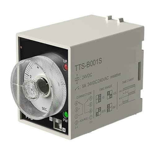 Relais temporisé 220V à cycle 24V pour gestion avant-arrière automatique