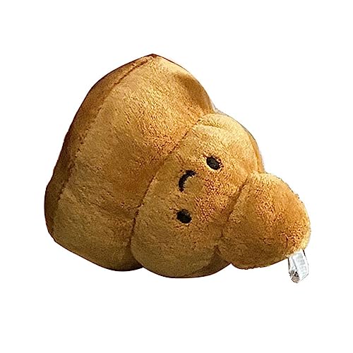 Imagen de Xiuganpo Funny Emotion Lindo Colgante de Juguete de Peluche con Forma de Caca para Imán de Refrigerador