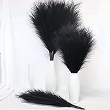 MAKHOT Black Pampas Grass Decor Tall-Faux PampasGrass Small 30