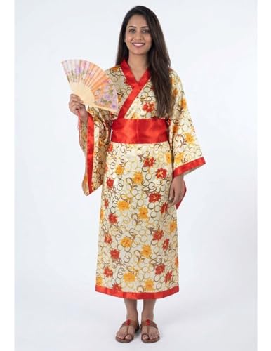 Image of BookMyCostume Japanese Girl Kimono International World Costume 14-16 years /Adult S