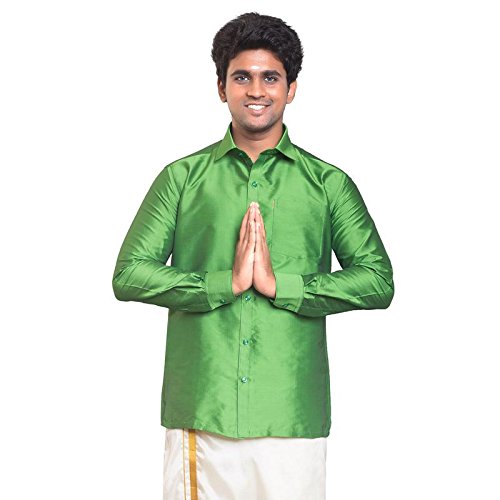 Image of THANGAMAGAN Men's Regular Fit Shirt