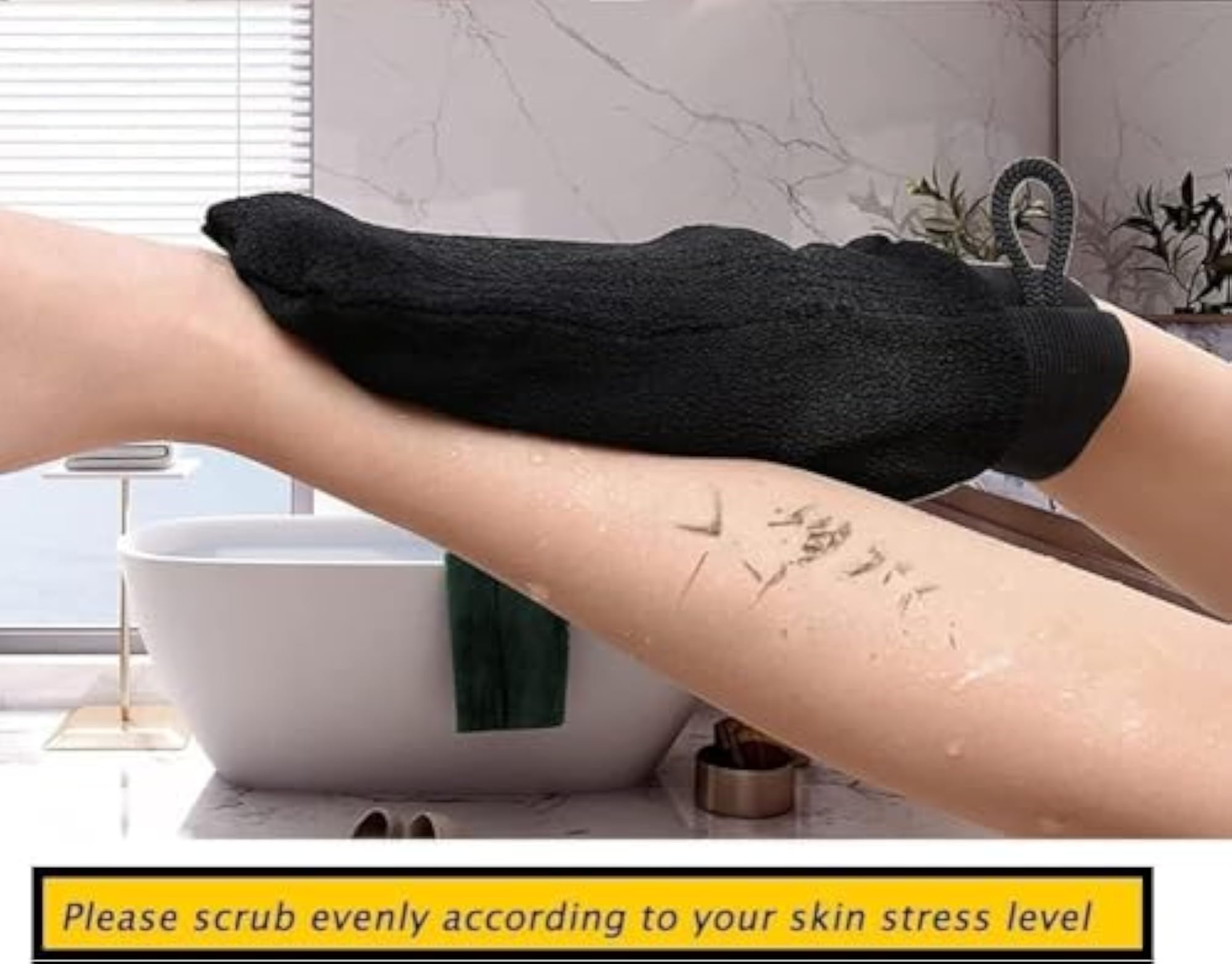 Dead Skin Remover Bath Gloves Exfoliating Gloves