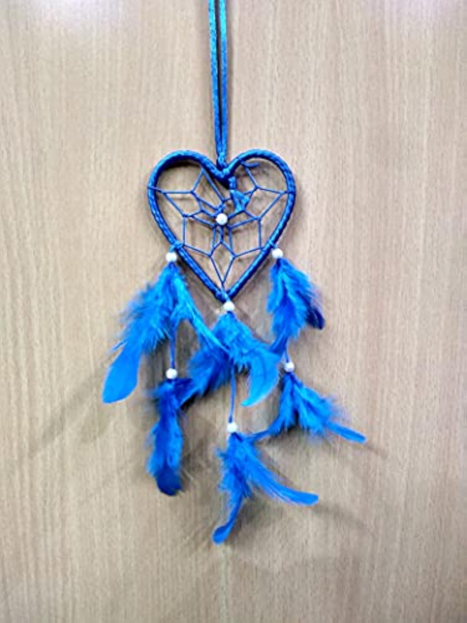 Dream Catchers Wall Decor, Blue Heart Hanging