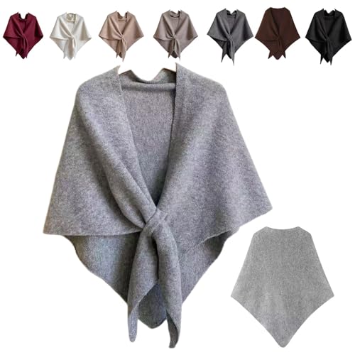 2025 New wraps for womens,solid color wool blend shawls,womens solid color shawl with loop,scarf shawl wraps.
