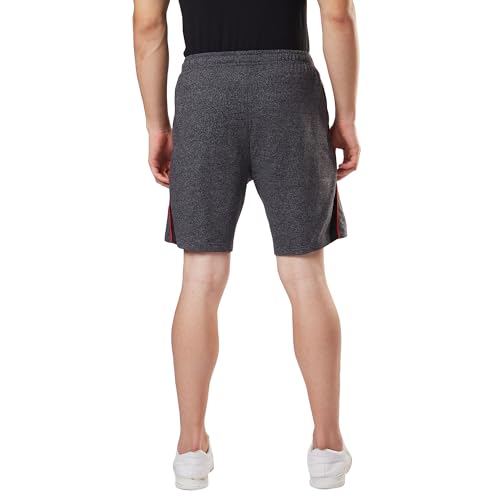 Image of berge' Men's Knits Cotton Polyester Fabric Long Shorts with Secure Zipper Pockets Casual for Men|Gym|Half Pants for Men|Mens