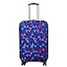 Explore Land Travel Luggage Cover Suitcase Protector Fits 18-32 Inch Luggage (Mosaic, L(27-30 inch luggage))