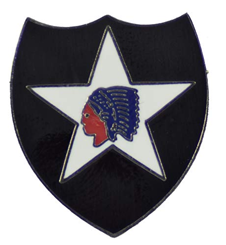 2ND INFANTRY DIVISION PIN OR HAT PIN - Size 1