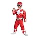 Disguise Red Ranger Toddler Muscle Child Costume, Red, Medium/(3T-4T)