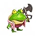 Teenage Mutant Ninja Turtles: Mutant Mayhem 4” Genghis Frog Basic Action Figure by Playmates Toys