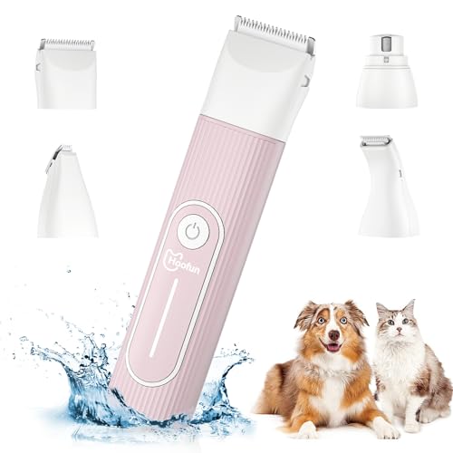 Dr Pfoten Pfotentrimmer Für Hunde - Super Leise & Wiederaufladbar Mit LED Licht