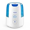 Vicks Dual Comfort Cool + Warm Mist Humidifier for Bedrooms With Fusion Technology, Compatible with Vicks VapoPads and Vicks VapoSteam, White