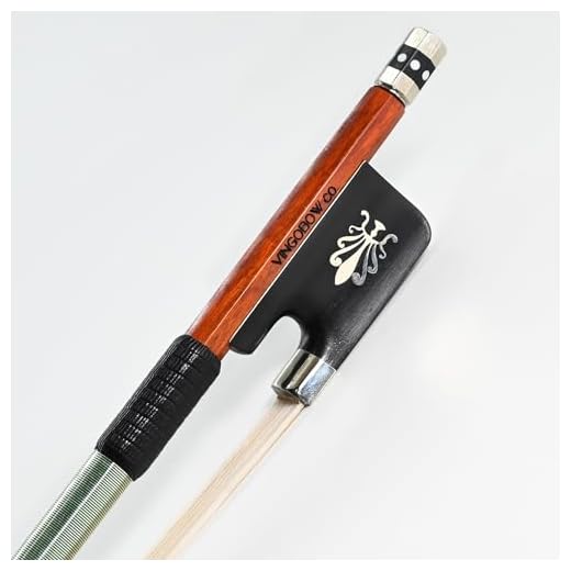VingoBow 4/4 Size Pernambuco Cello Bow For Concerto Level! Well Balanced Warm Tone and Nice Flexibility, Art No.860C