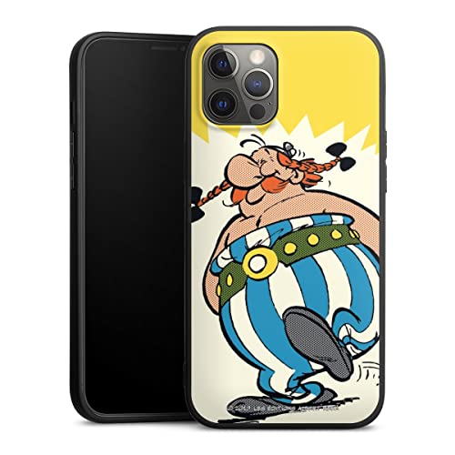 Etui silicone iPhone 12 Pro Max vintage Obélix pour le quotidien