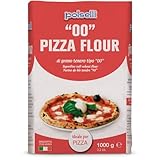 Pizza Flour, Type 00, 2.2 lbs, Napoletana, Roman, or Traditional Pizzeria Crust, Double Zero, OO, Recipe available on request, Polselli