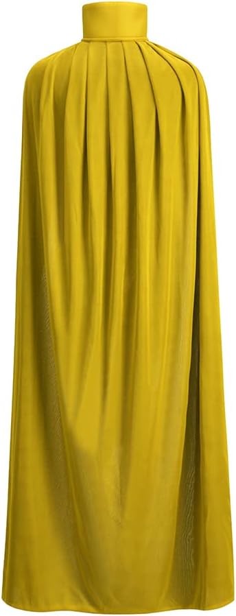 yolsun Black&Red Reversible Cape for Adult, Halloween Costume Witch Vampire Cape Costume
