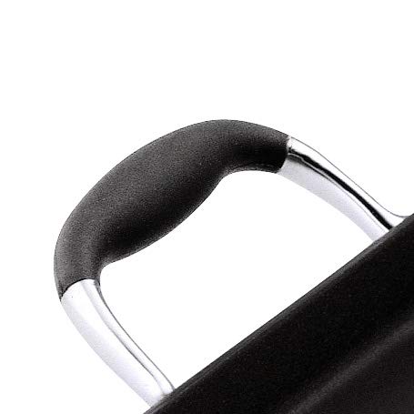 Anolon Advanced Hard Anodized Nonstick Griddle Pan/Flat Grill, 18 Inch x 10 Inch, Gray