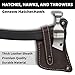 Spyderco Genzow HatchetHawk Utility Tomahawk with Tough 5160 Steel Head and 15.82