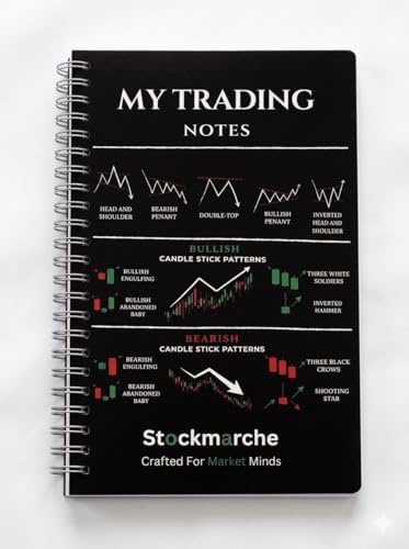 Trading Time Note Book Stock Trading Notebook | A5 Size Wire-O Bound Trading Diary | Stock ...