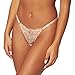 Produktbild Emporio Armani Underwear Womens Eternal Lace Thong Panties, Almond, L