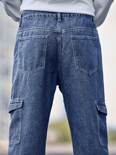 Image of JVX Jeans for Men || Men Jeans || Reguler Fit DenimJeans || CargoJeans (NJJ-03)