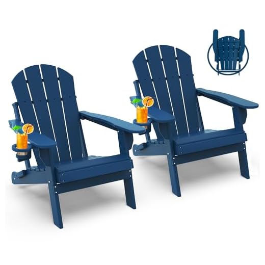 21+ Fun and Creative Bonfire Party Ideas for Unforgettable Nights 6 GREENVINES Folding-Adirondack-Chairs-Set-of-2 | HDPE Plastic | Fire Pit Chair | All Weather | Cup Holder | Blue | for Deck Backyard Patio Outdoor Garden