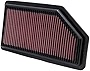 K&N Engine Air Filter: Reusable, Clean Every 75,000 Miles, Washable, Premium, Replacement Car Air Filter: Compatible with 2011-2017 HONDA (Odyssey), 33-2461