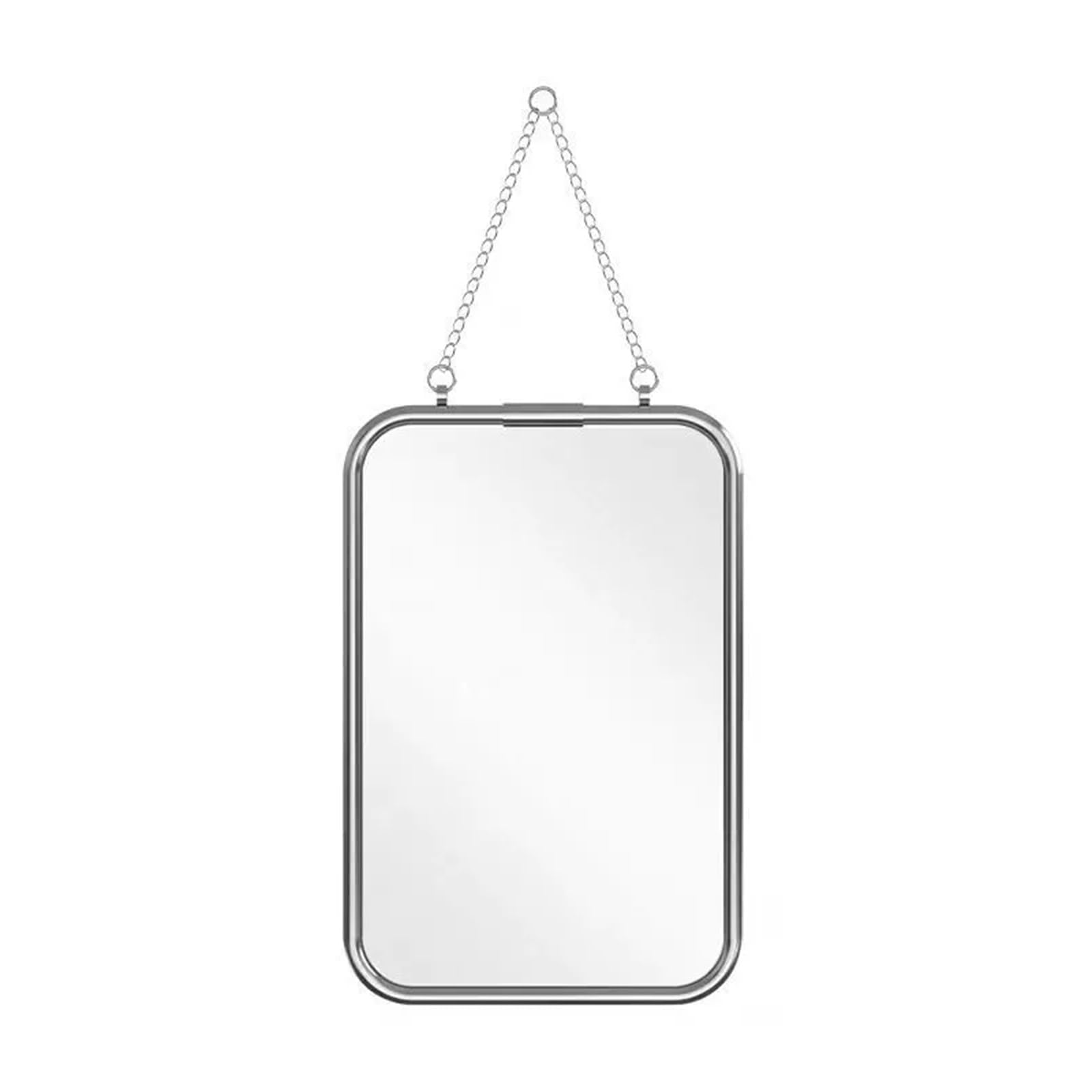 Miroir en verre miroir de maquillage pliable mural pour salle de bain