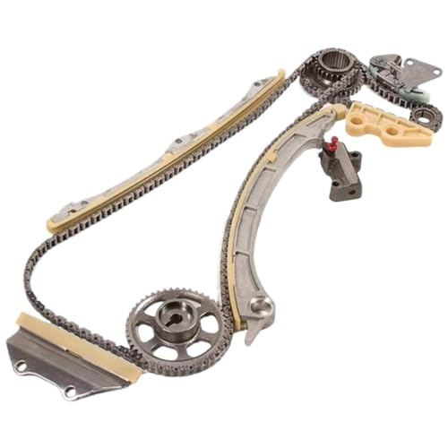 Kit de Cadena de distribución Compatible con 03-06 Accord 2.4L K24A4 Compatible con 14210-PNA-000 14401-R40-A01 13441-PNA-004 13450-RAA-A02 13620-RAA-A02