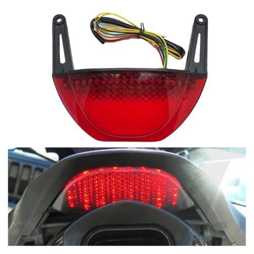 Feu arrière LED pour Honda CBR600RR 2007-2012 avec clignotants de stop intégrés