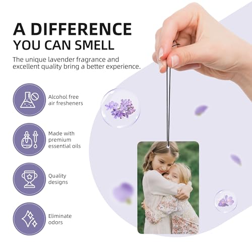 Image of Customize Car Air Fresheners Cards Design Your Own Personalized Double Side Printing Suitable for Bedrooms Wardrobes Shoe Cabinets and Cars, Rectangle, 2.4 inchx3.5 inch