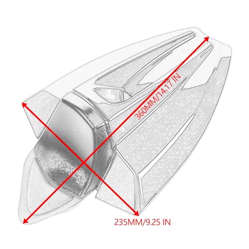 Capot de selle solo RS457 pour remplacer la selle passager - 7
