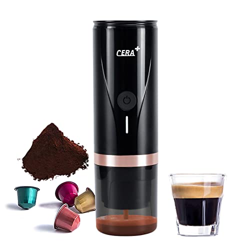 Macchina Caffè Espresso Portatile Flair GO - Modello Grounds - A Leva 9 Bar Con Manometro - Pieghevole Per Viaggi E Casa