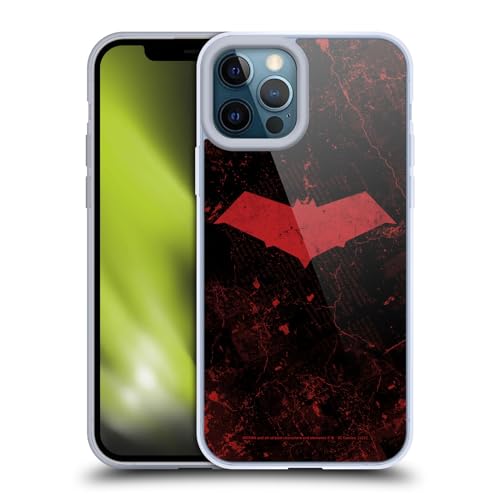 Funda Batman iPhone 12 Pro Max para fans de cómics carcasa ligera de gel suave Capucha Roja