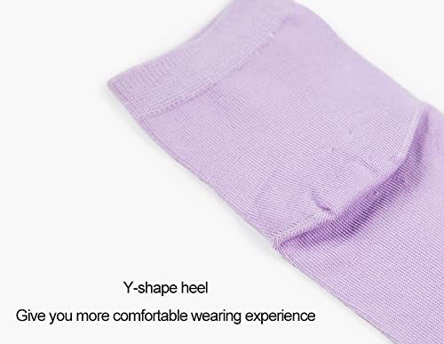 Image of Women's Solid 2 Toe Flip Flop Tabi Socks Geta Ankle Cotton 5 /6 Pairs