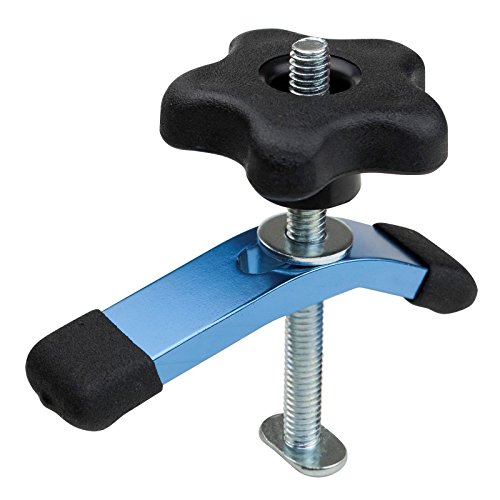 POWERTEC 71082 T-Track Mini Hold-Down Clamp, 3-5/8" L x 3/4" W