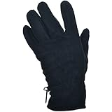 etirel handschuhe größentabelle 100% Polyester-Fleece Etirel Herren Zabidjane Handschuhe, Schwarz, XS