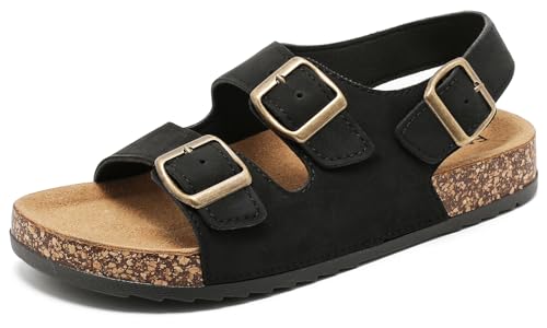 Sandals For Women With Soft Cork Footbed, Mens Slip On Clog Mules