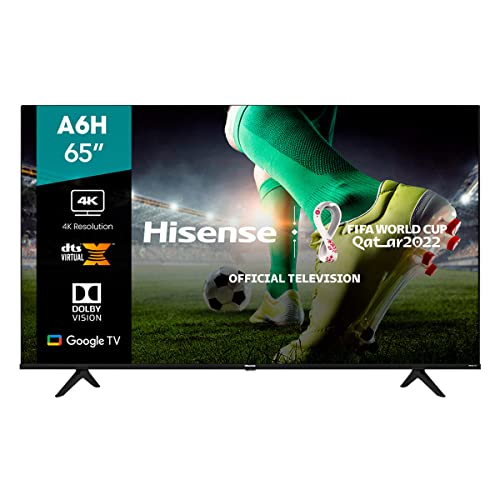 La Mejor Lista de hisense 65 4k los más solicitados. 47 Hisense Pantalla 65' 4K Smart TV LED 65A6H Google TV (2022) (Reacondicionado)