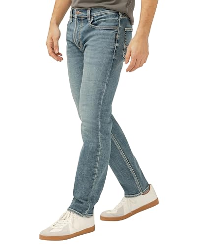 Silver Jeans Co. Men's Konrad Fit Slim Leg Luxe Heritage Jeans2