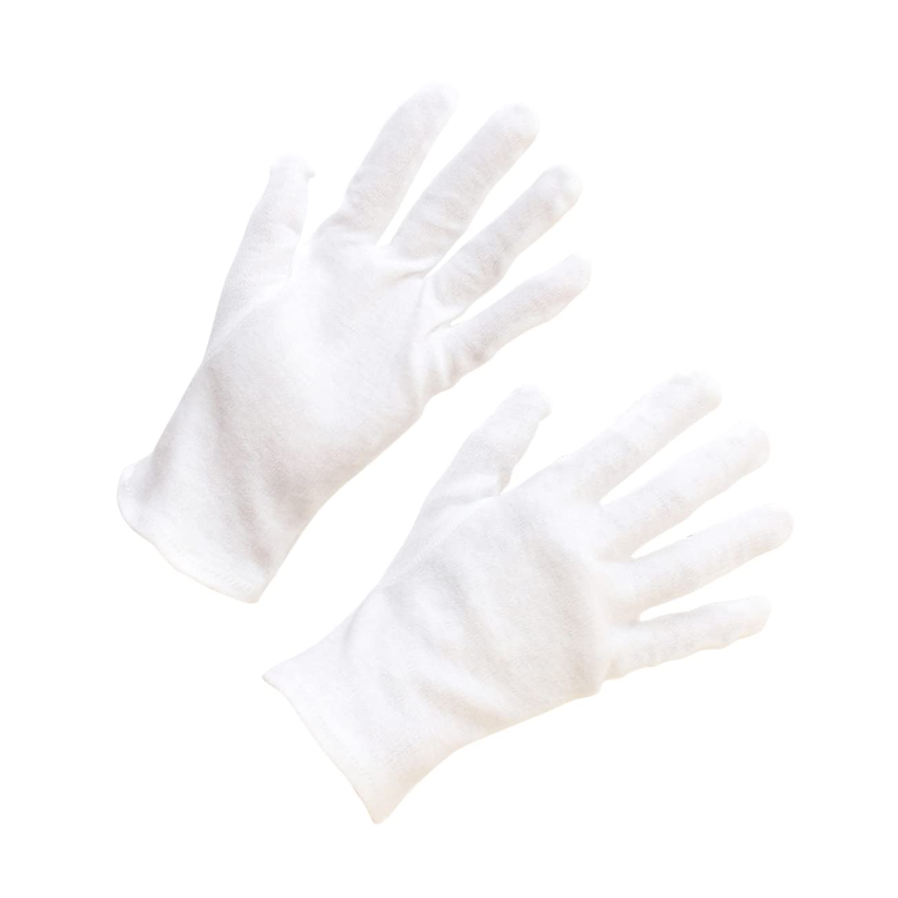 LIGHTAOTAOLIGHTAOTAO 12 Pairs kitchen gloves hand protection gloves inspection gloves gloves gloves industrial gloves coin jewelry gloves gloves Work Cotton gloves Spa white