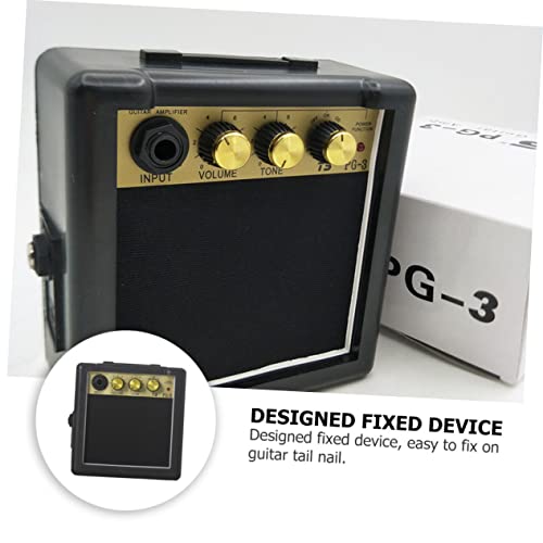 TOYANDONA 2 Peças Amplificador De Guitarra Amplificador De Baixo Reduzir Acessório Amplificador Para