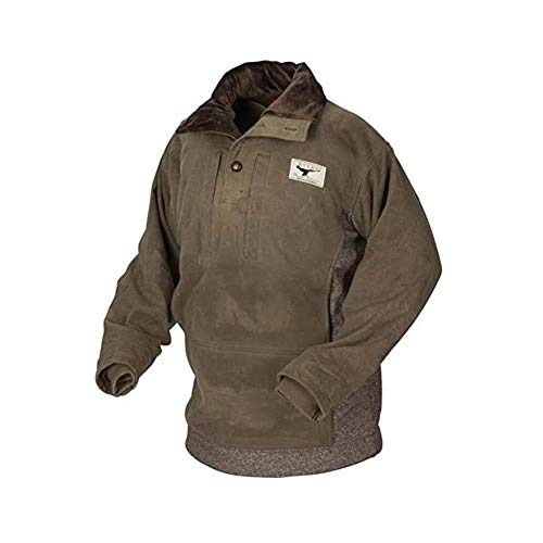 Avery Heritage Waterfowl Sweater – Waxed Cotton & Windproof Fleece, Fleece-Lined Chest Pockets & Side Storage, Rib Cuffs2